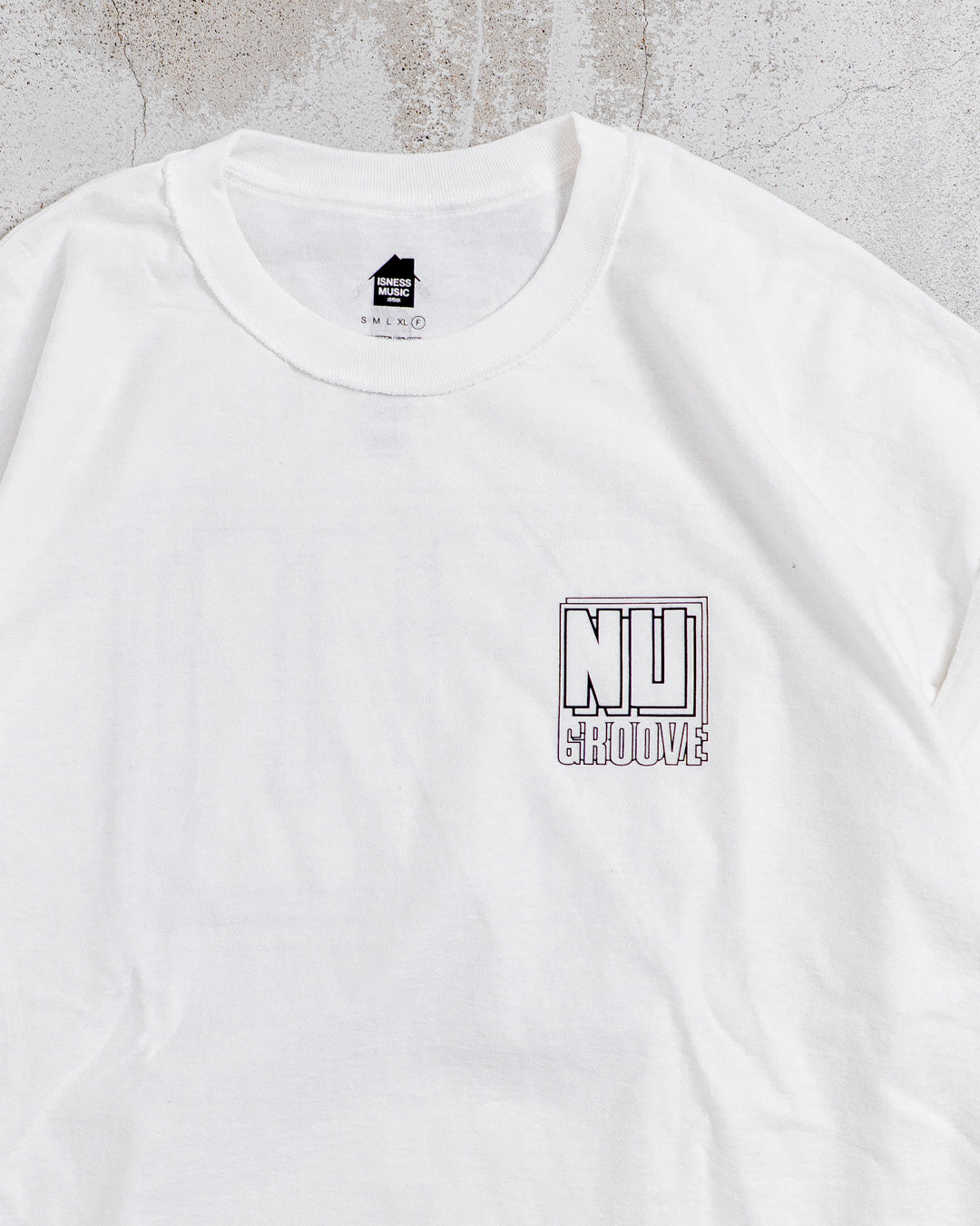 【8.8 sat 0:00 release】ISNESS MUSIC NU GROOVE T-SHIRT LEFT CHEST