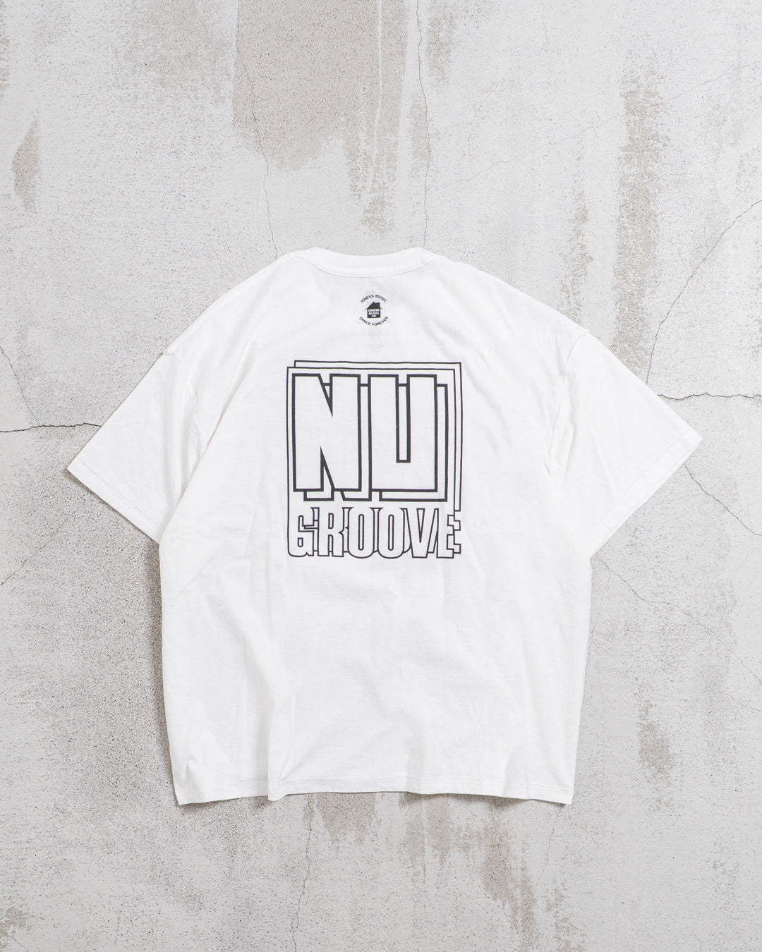 【8.8 sat 0:00 release】ISNESS MUSIC NU GROOVE T-SHIRT LEFT CHEST