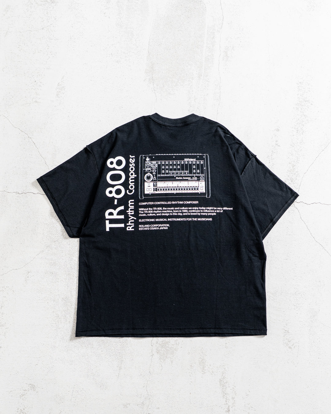 【collabolation】ISNESS MUSIC × ROLAND TR-808 T-SHIRTS