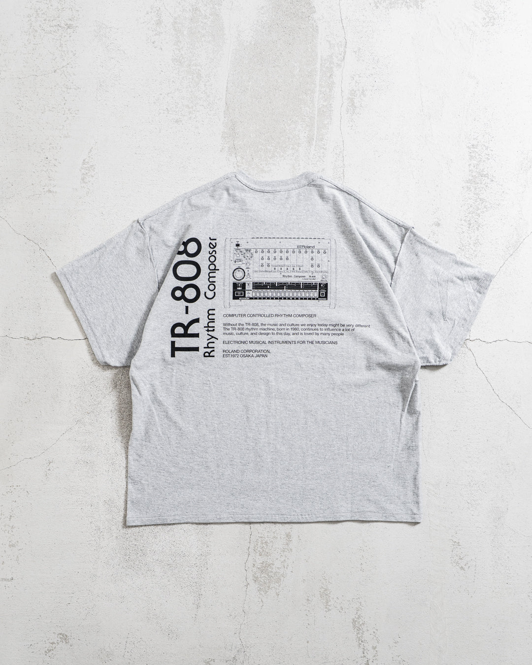 【collabolation】ISNESS MUSIC × ROLAND TR-808 T-SHIRTS