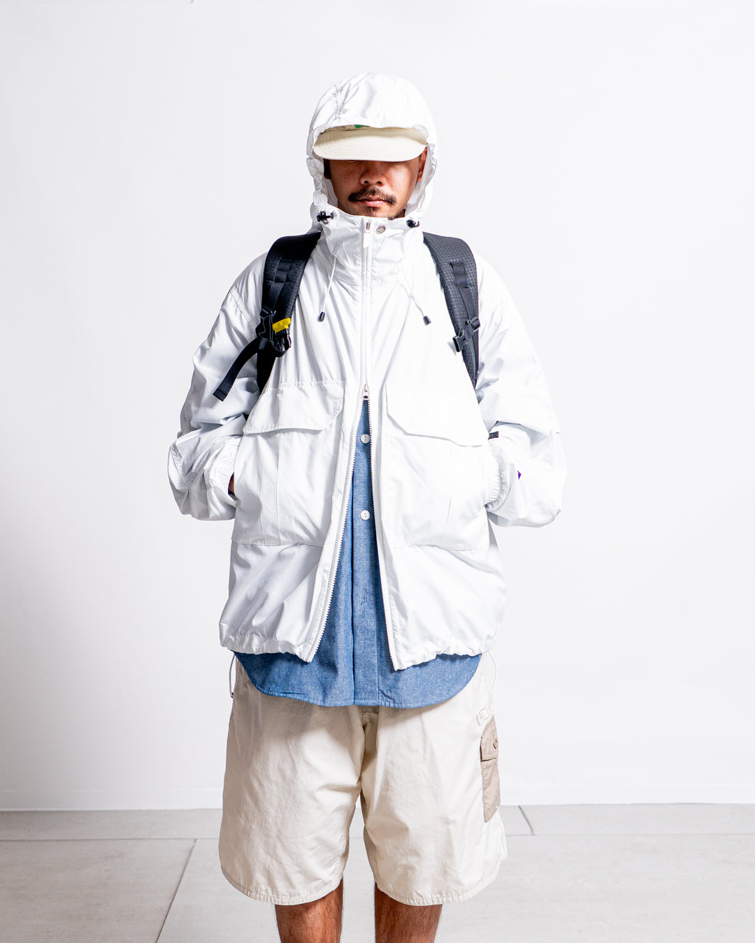 THE NORTH FACE Purple Label PERTEX QUANTUM Mountain Wind Parka