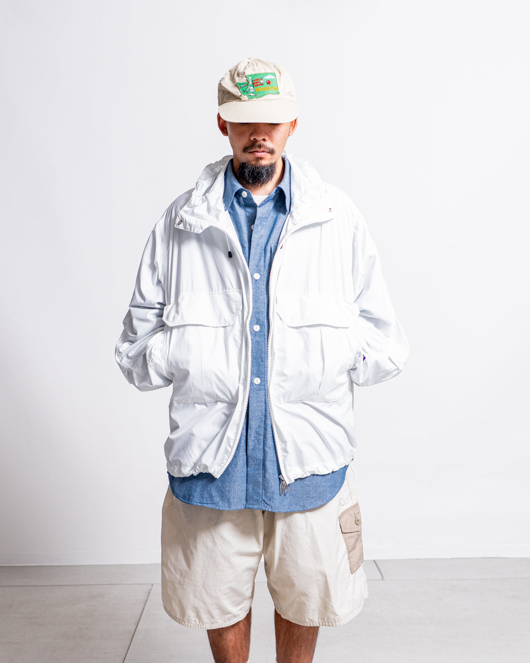 THE NORTH FACE Purple Label PERTEX QUANTUM Mountain Wind Parka