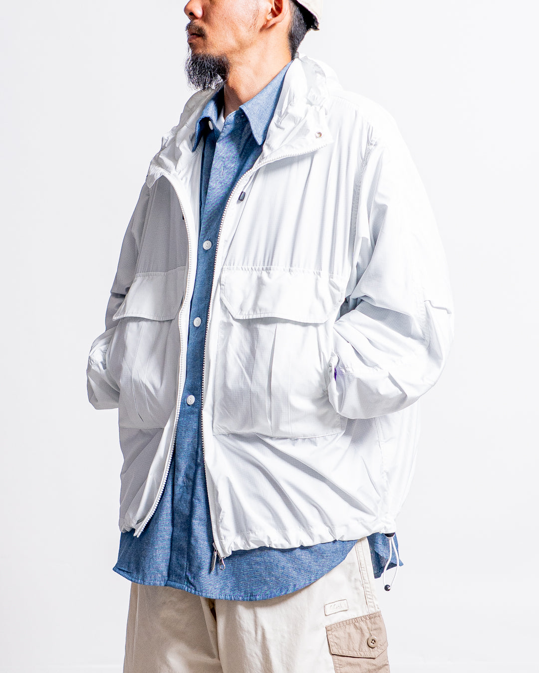 THE NORTH FACE Purple Label PERTEX QUANTUM Mountain Wind Parka