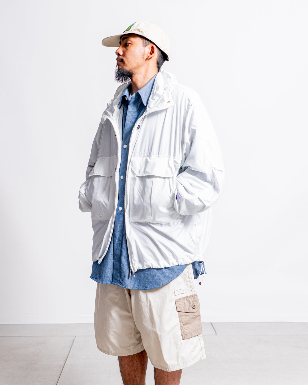THE NORTH FACE Purple Label PERTEX QUANTUM Mountain Wind Parka