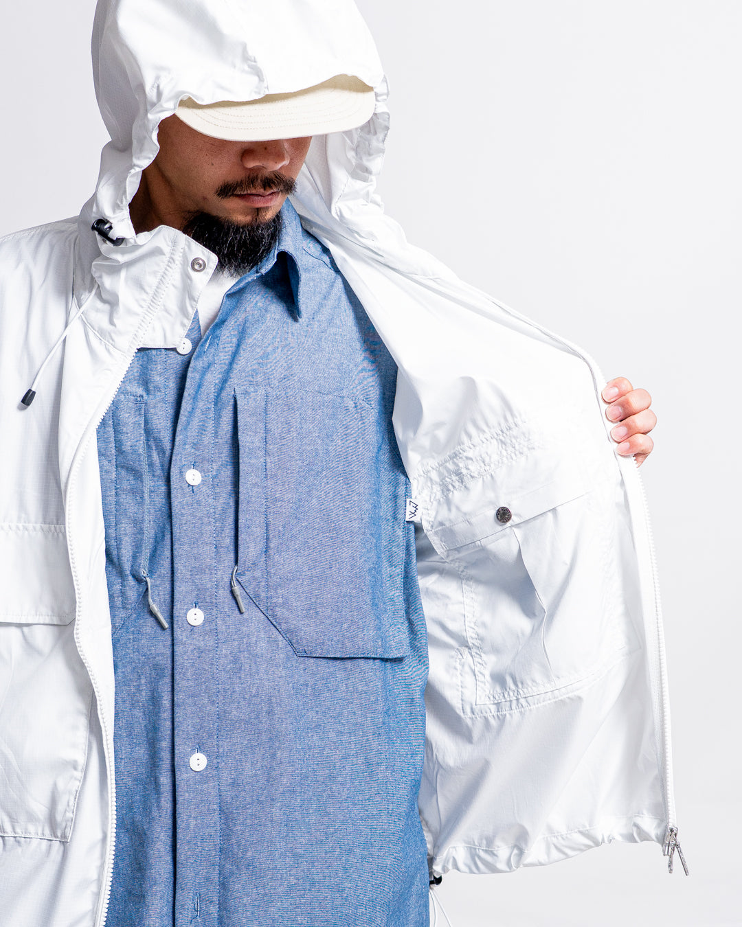 THE NORTH FACE Purple Label PERTEX QUANTUM Mountain Wind Parka