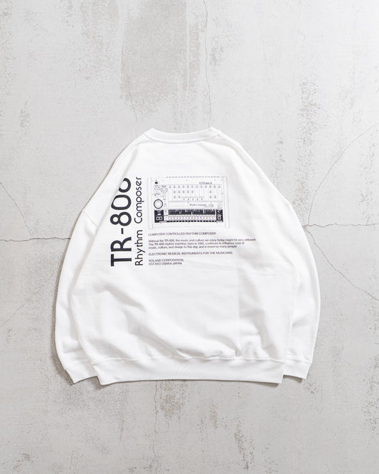 【collabolation】ISNESS MUSIC × ROLAND TR-808 CREW NECK SWEATSHIRT