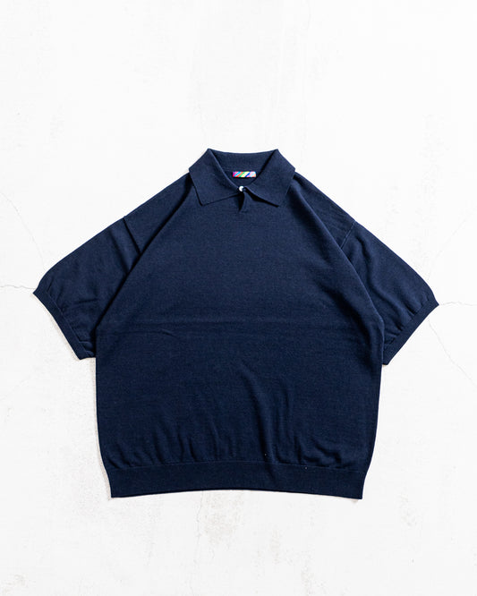 is-ness Knitted Polo Shirt