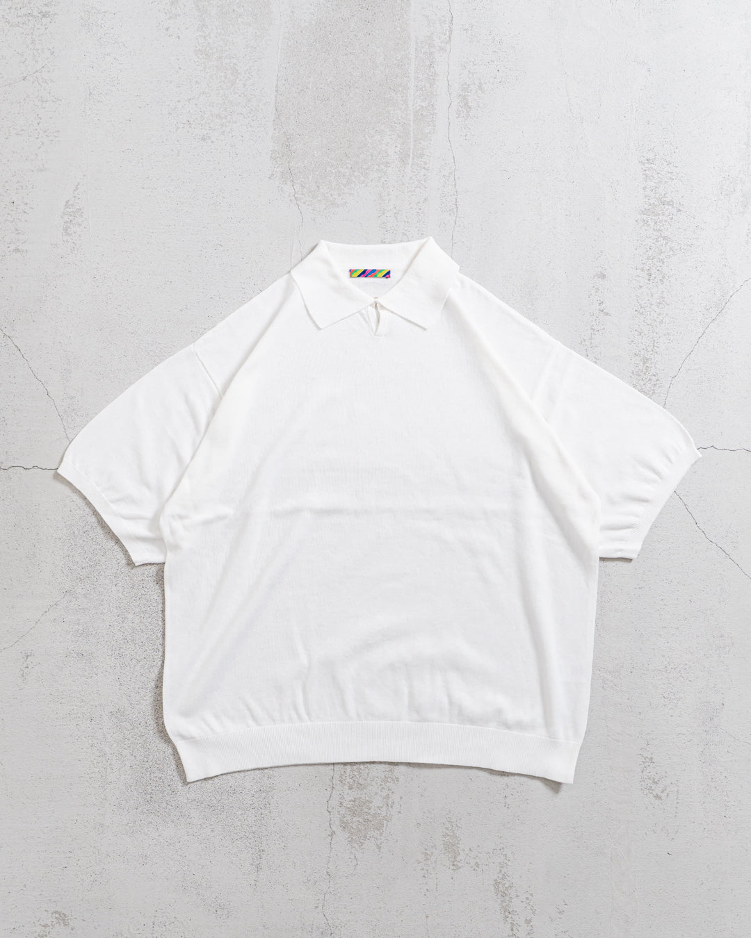 is-ness Knitted Polo Shirt