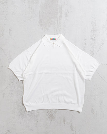 is-ness Knitted Polo Shirt