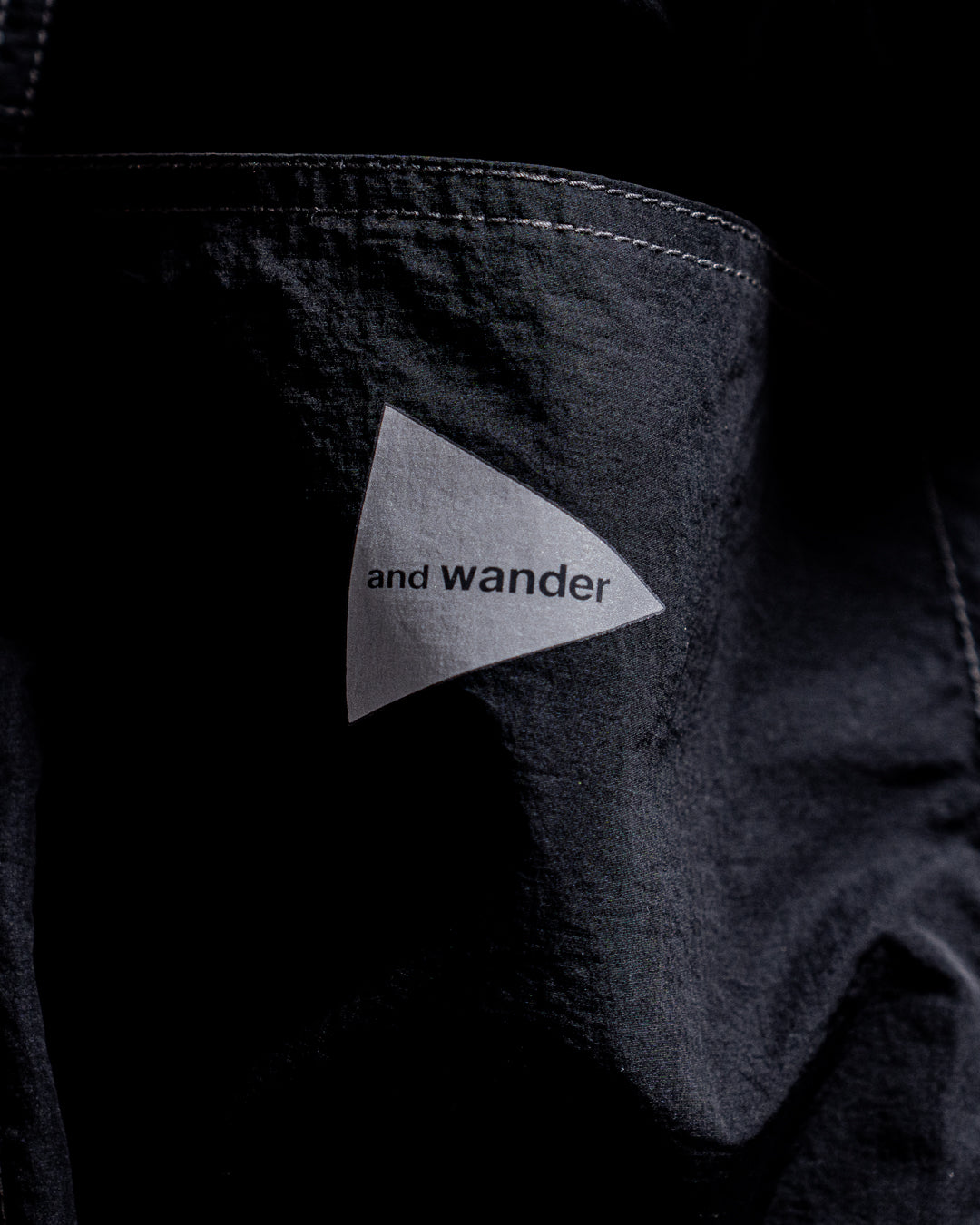 and wander crinkled nylon shrits jacket