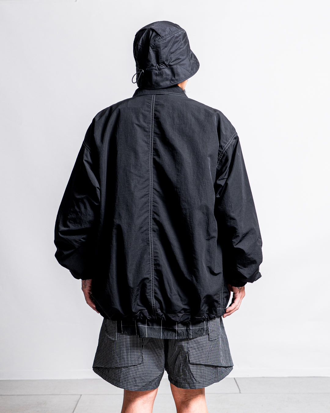 and wander crinkled nylon shrits jacket