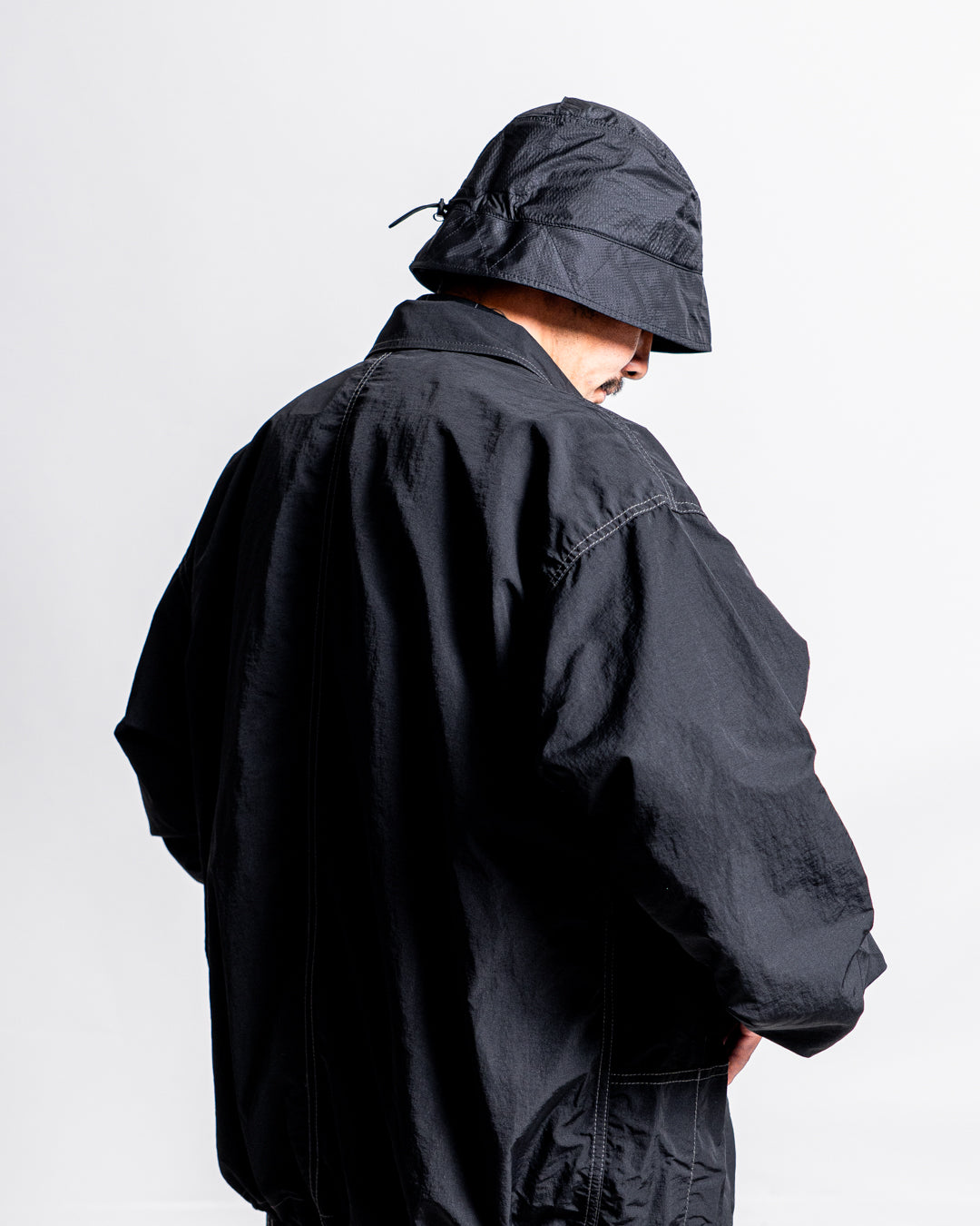 and wander crinkled nylon shrits jacket