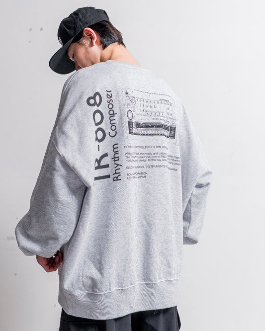 【collabolation】ISNESS MUSIC × ROLAND TR-808 CREW NECK SWEATSHIRT