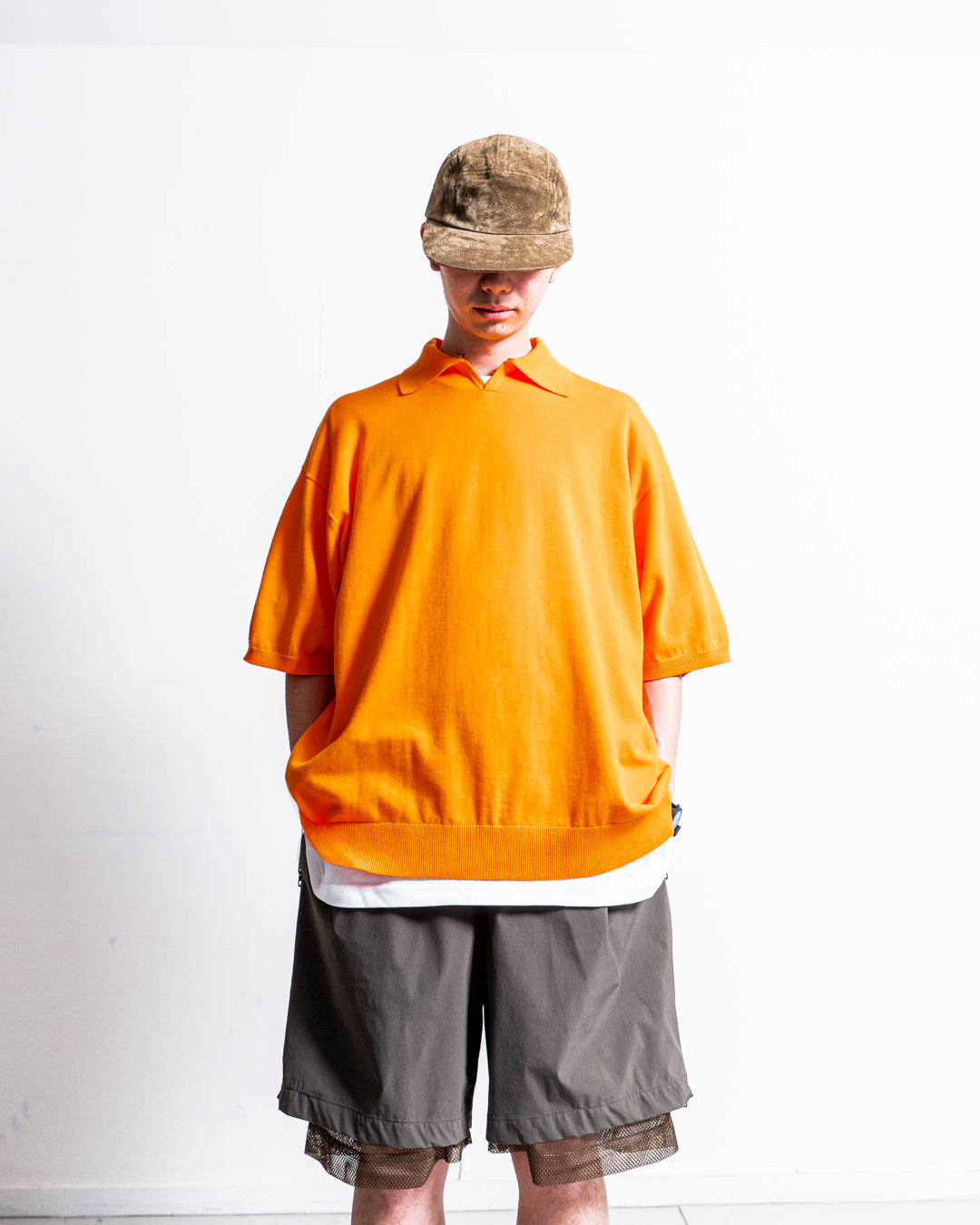 通販] is-ness(イズネス) Knitted Polo Shirt 商品ページ – zentex