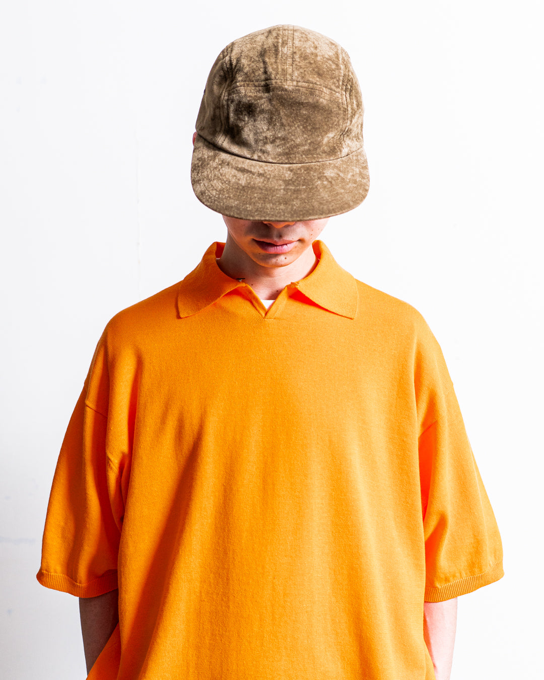 is-ness Knitted Polo Shirt