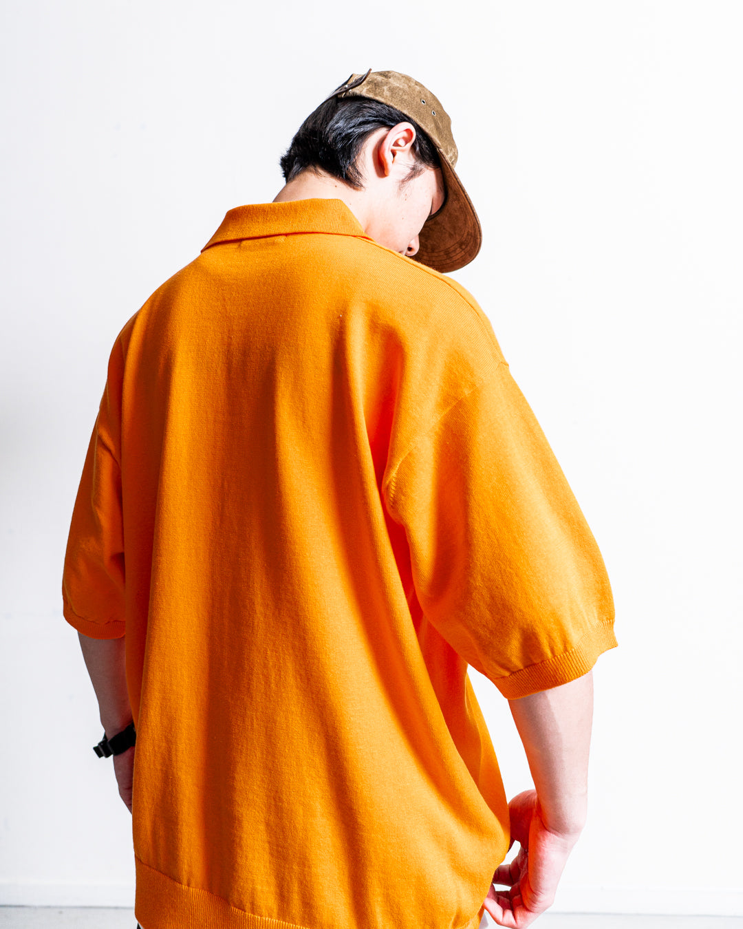 is-ness Knitted Polo Shirt
