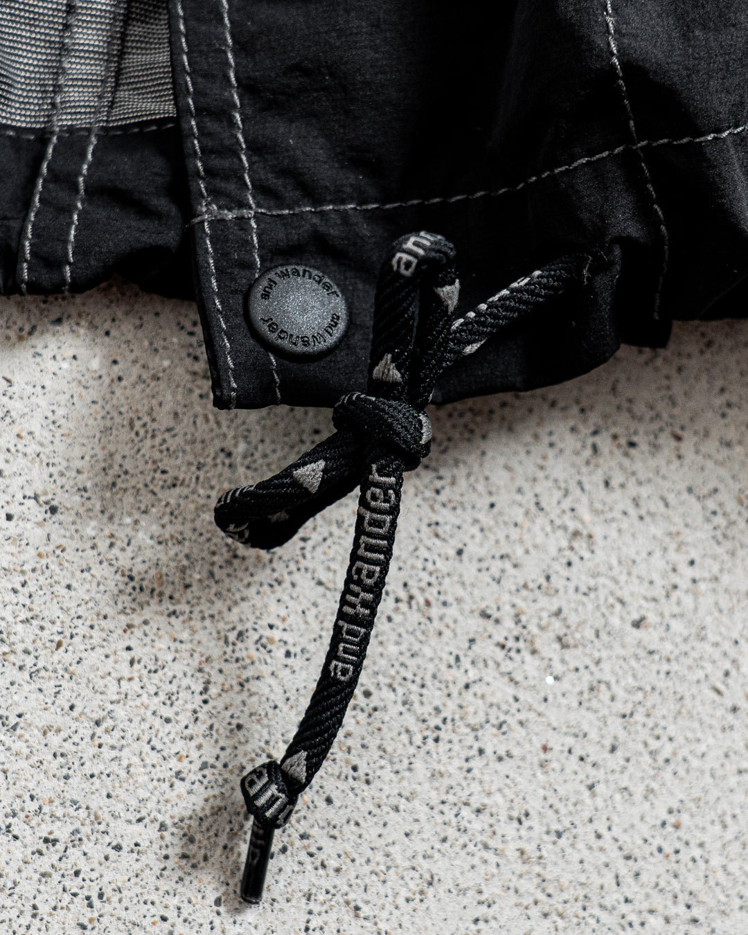 and wander crinkled nylon shrits jacket