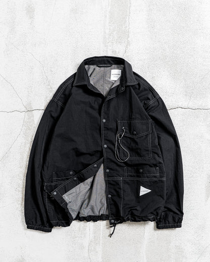 and wander crinkled nylon shrits jacket