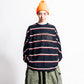 THE NORTH FACE Purple Label Field Long Sleeve Striped Tee