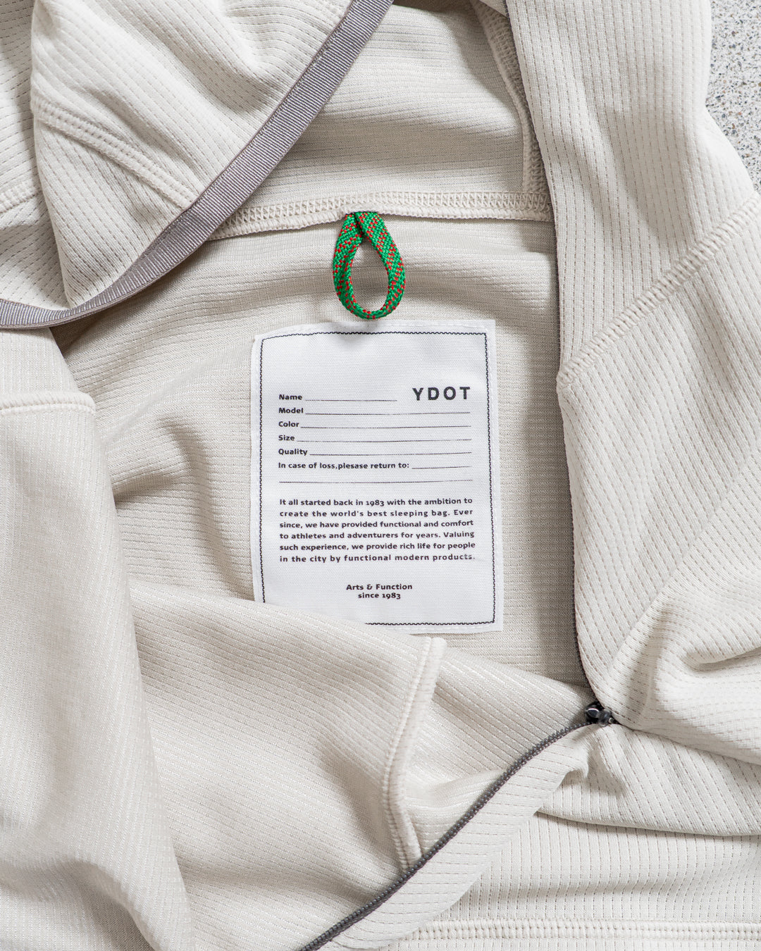 YDOT QDU BALACLAVA HOODIE