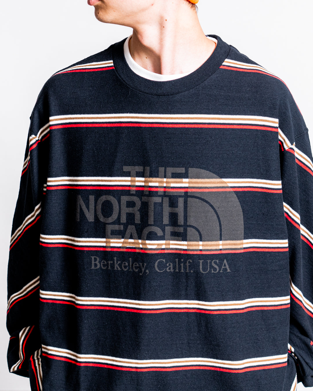 THE NORTH FACE Purple Label Field Long Sleeve Striped Tee