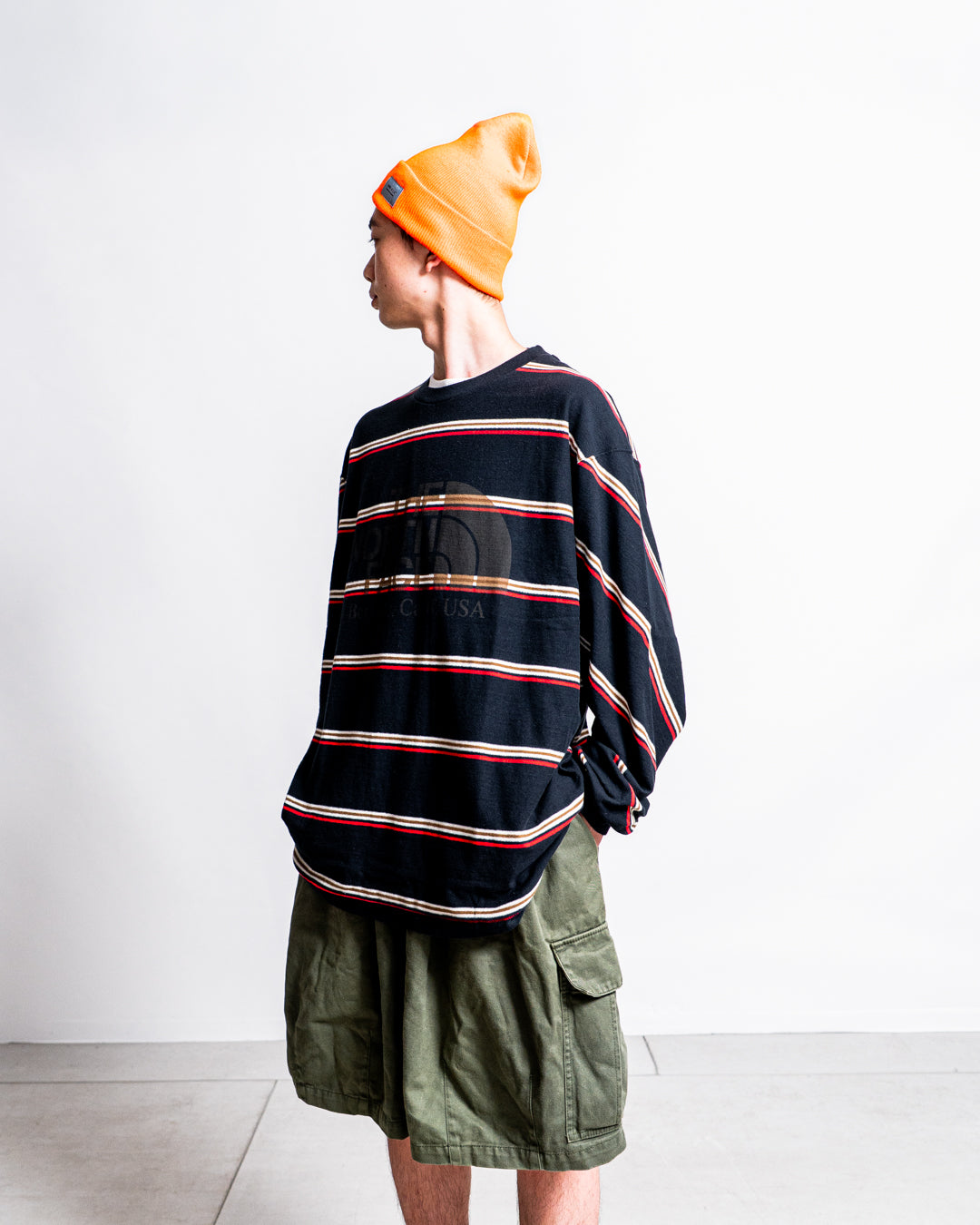 THE NORTH FACE Purple Label Field Long Sleeve Striped Tee