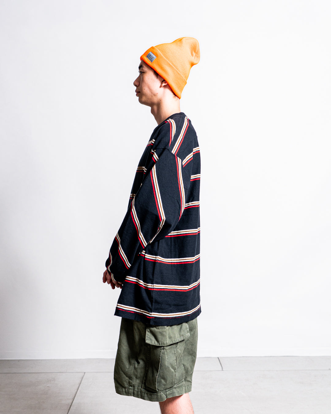 THE NORTH FACE Purple Label Field Long Sleeve Striped Tee