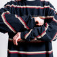 THE NORTH FACE Purple Label Field Long Sleeve Striped Tee