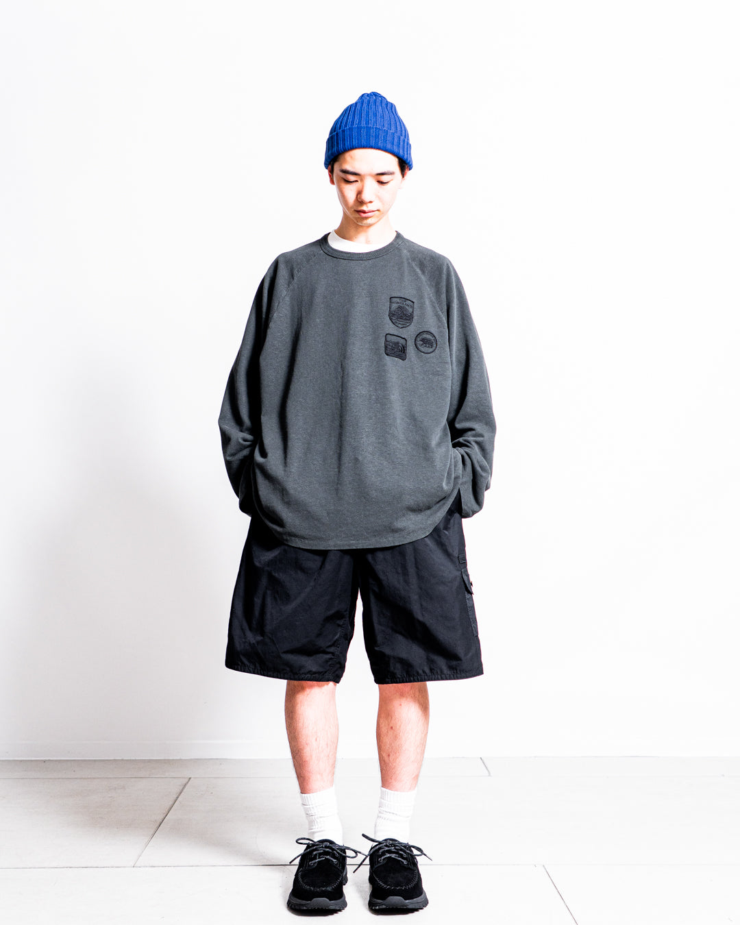 THE NORTH FACE Purple Label Garment Dyed Field Baseball Tee