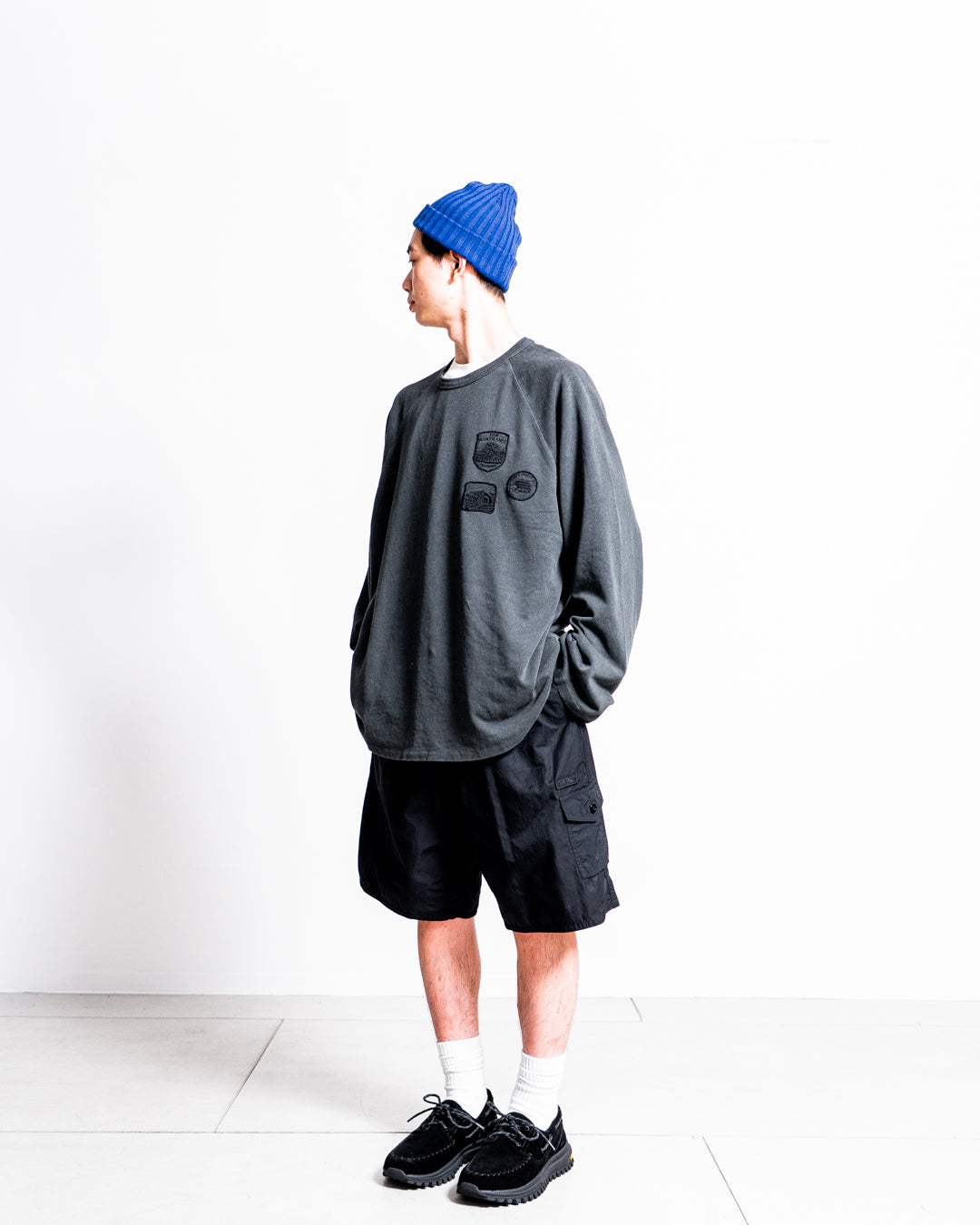 THE NORTH FACE Purple Label Garment Dyed Field Baseball Tee