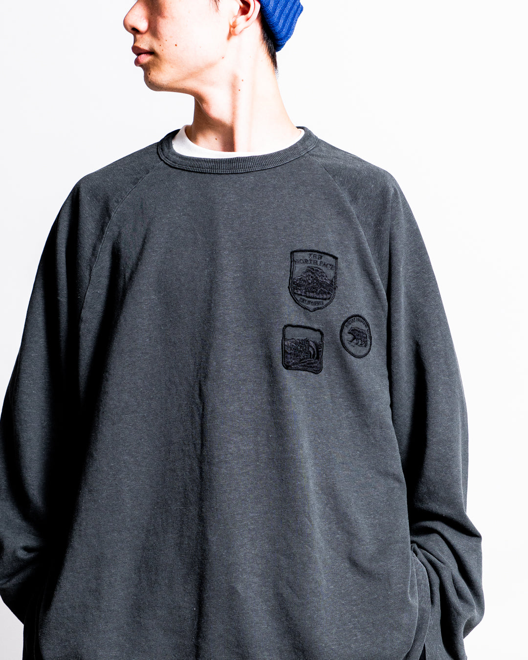 THE NORTH FACE Purple Label Garment Dyed Field Baseball Tee