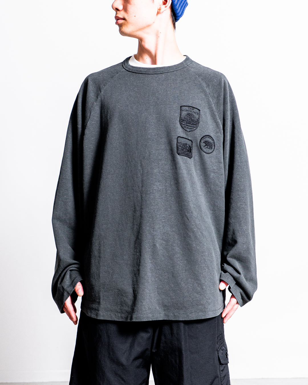 THE NORTH FACE Purple Label Garment Dyed Field Baseball Tee