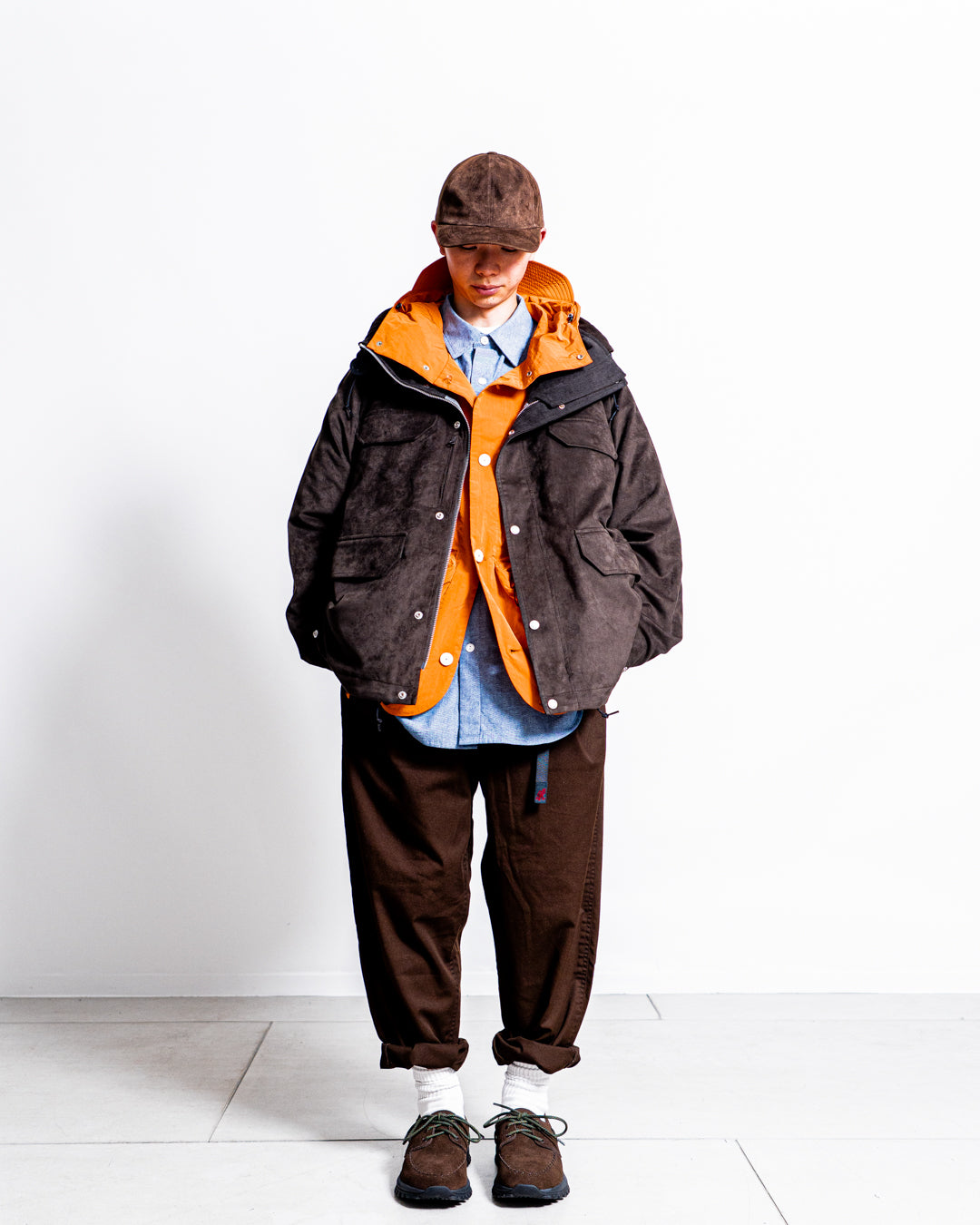 THE NORTH FACE Purple Label Synthetic Leather Mountain Parka