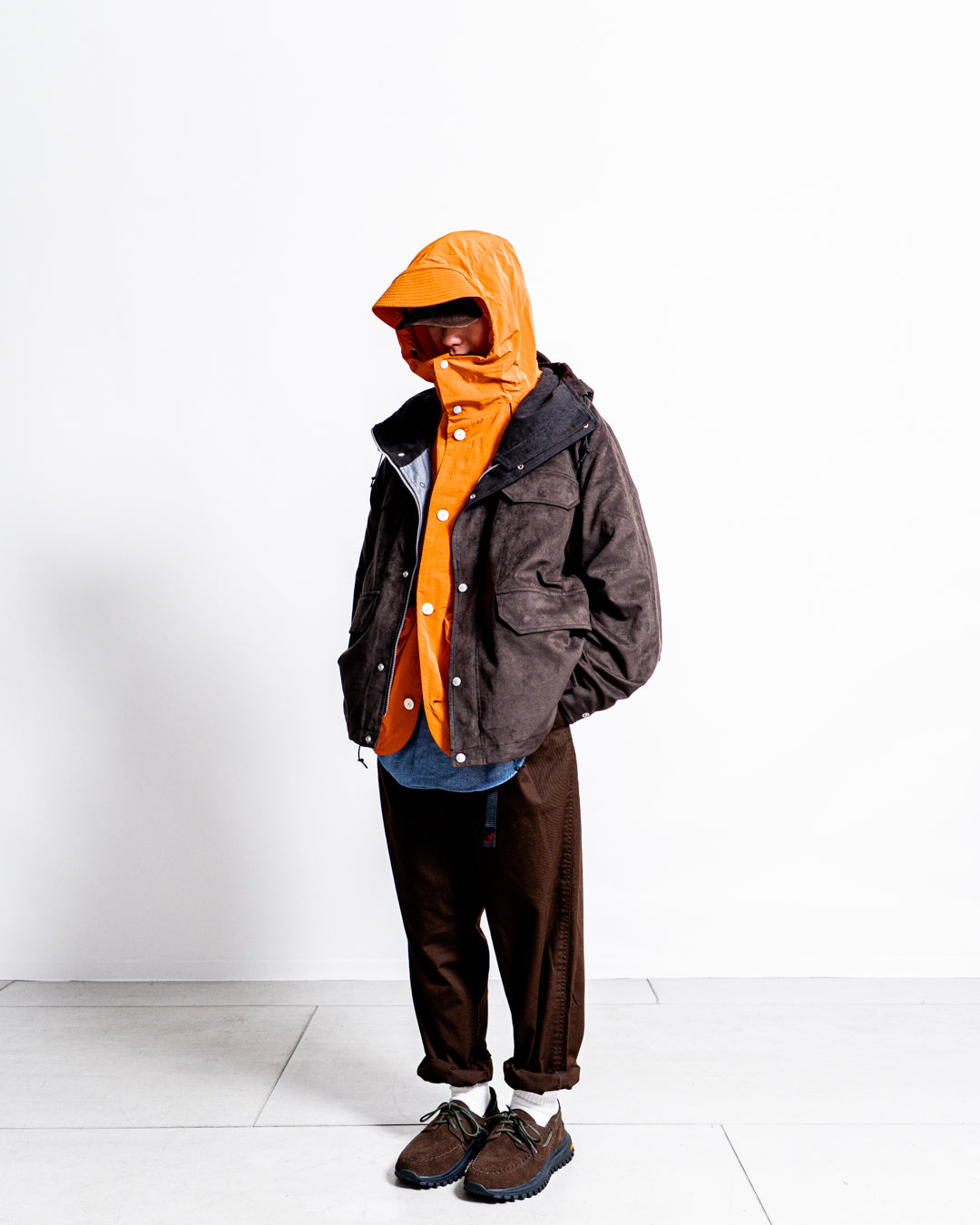 THE NORTH FACE Purple Label Synthetic Leather Mountain Parka