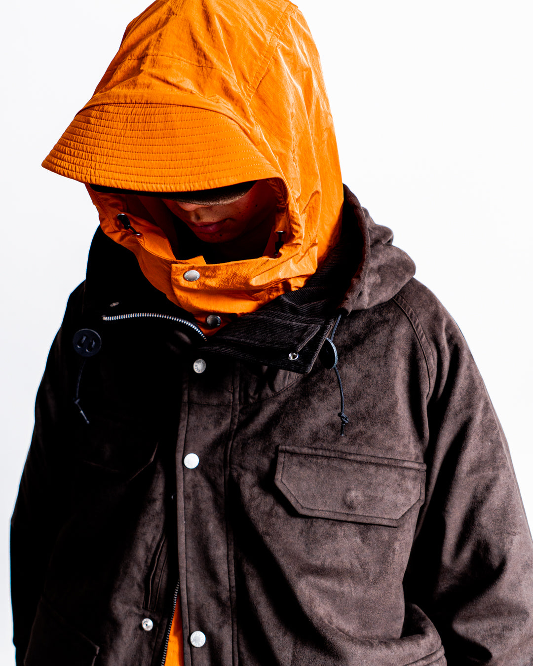 THE NORTH FACE Purple Label Synthetic Leather Mountain Parka