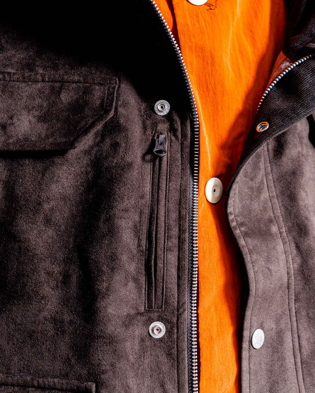 THE NORTH FACE Purple Label Synthetic Leather Mountain Parka