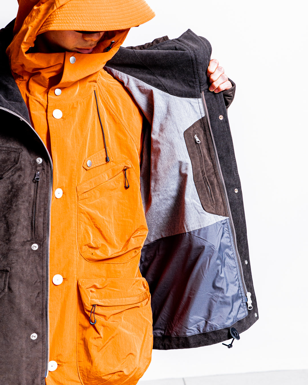THE NORTH FACE Purple Label Synthetic Leather Mountain Parka