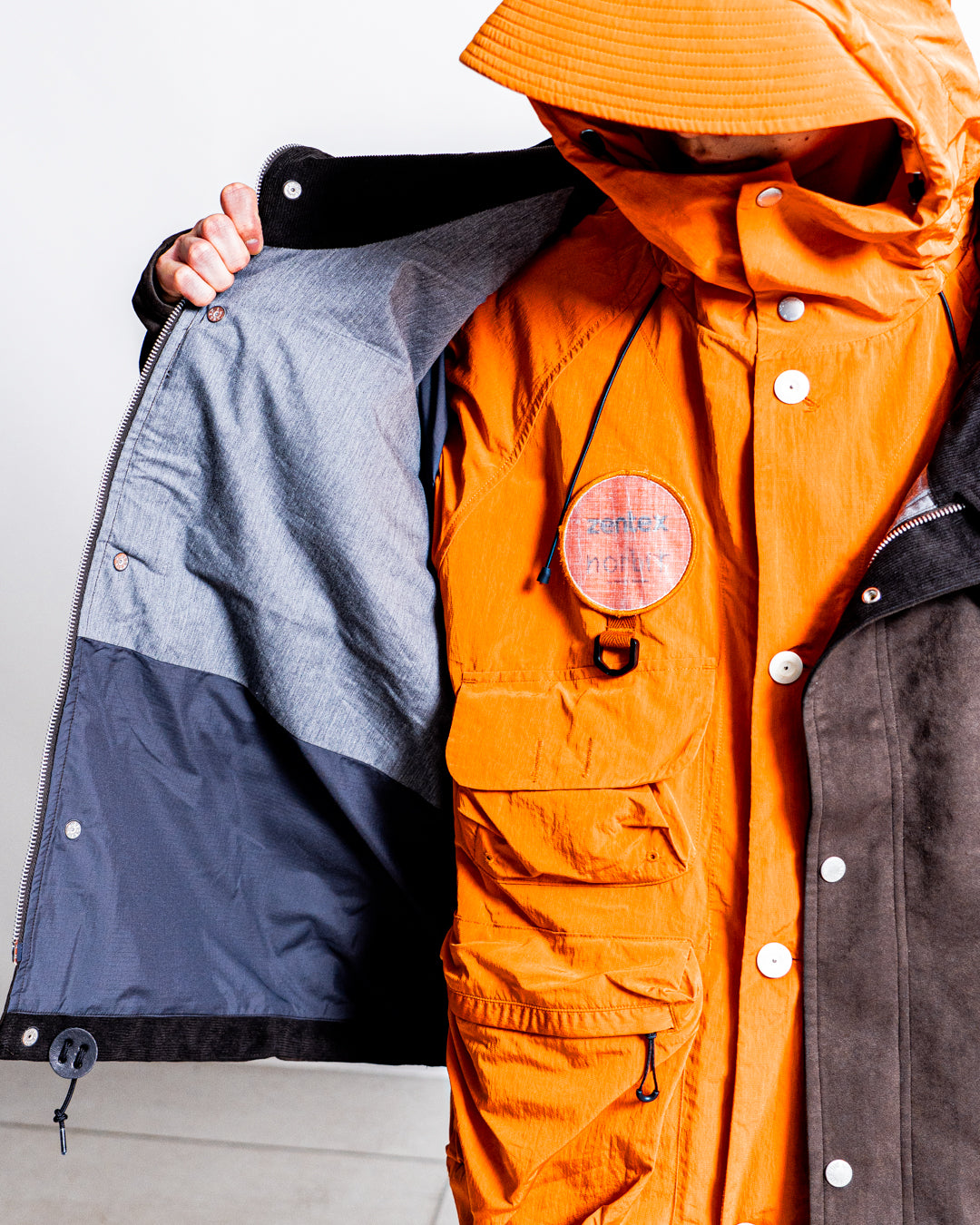 THE NORTH FACE Purple Label Synthetic Leather Mountain Parka