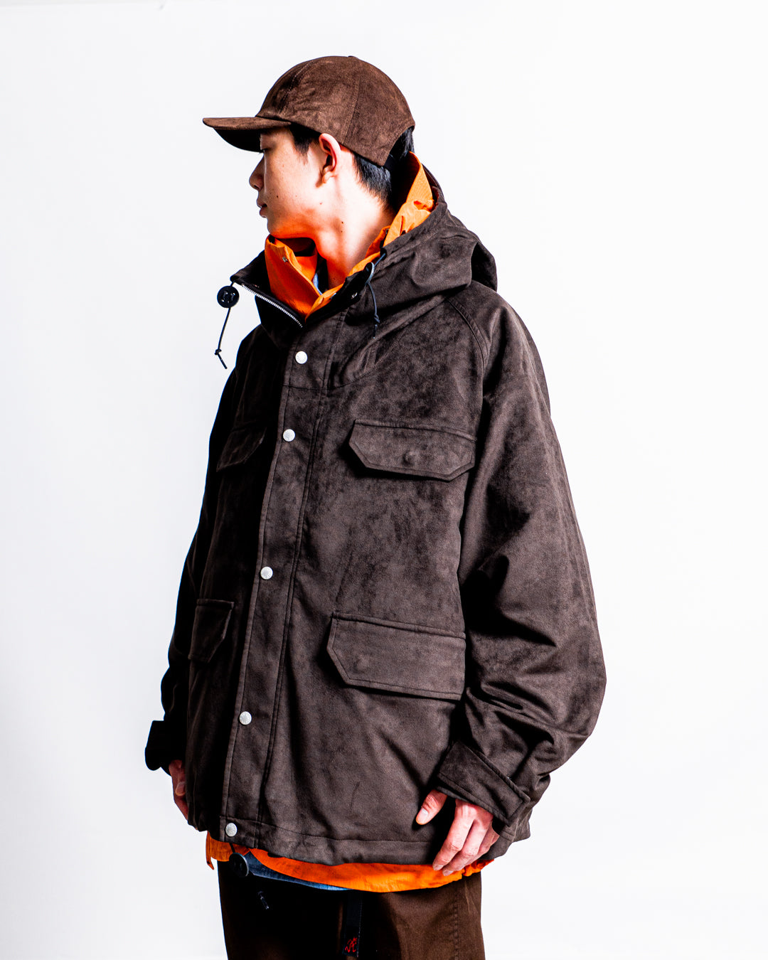 THE NORTH FACE Purple Label Synthetic Leather Mountain Parka