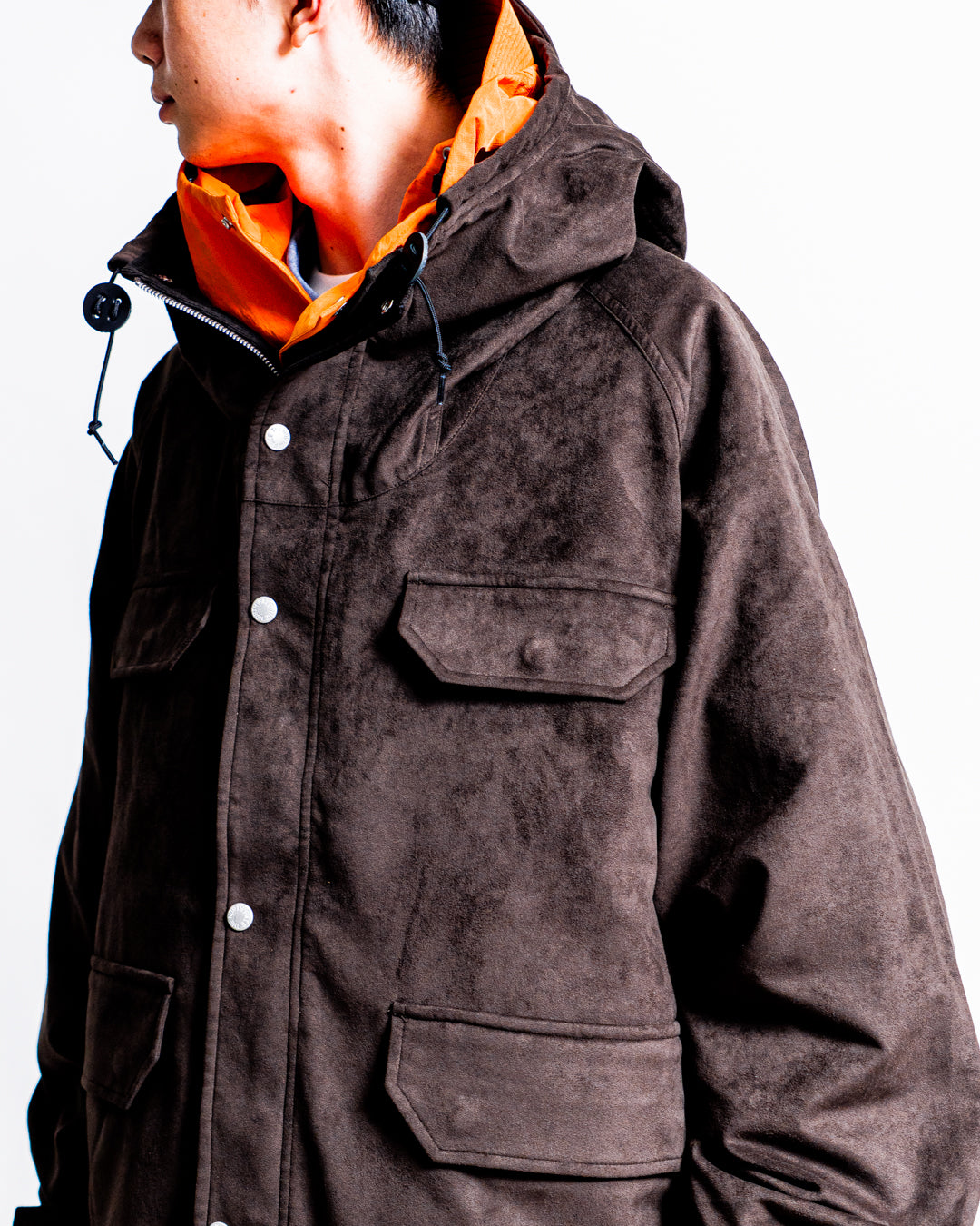 THE NORTH FACE Purple Label Synthetic Leather Mountain Parka