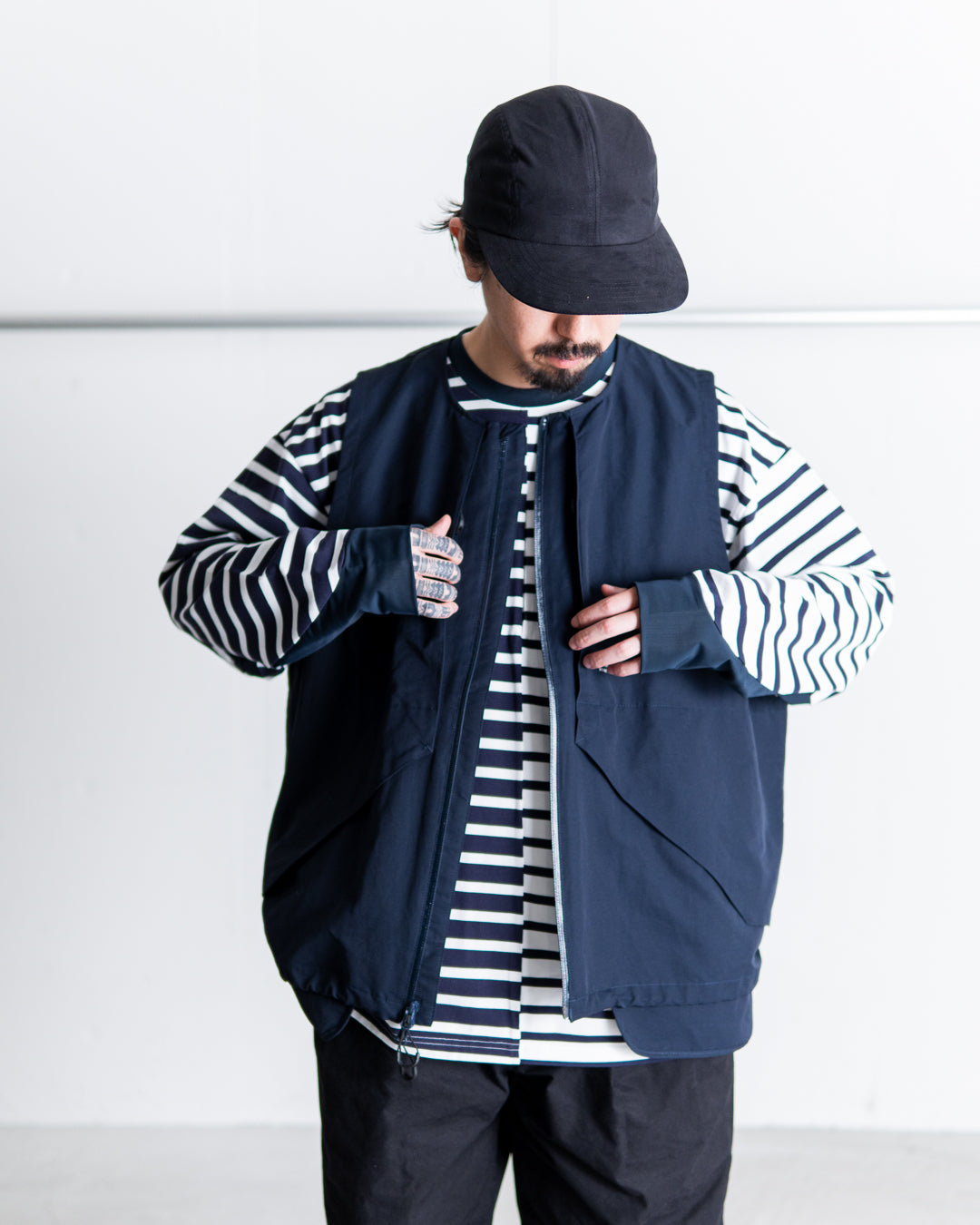 CMF OUTDOOR GARMENT BORDER TEE LONG SLEEVE