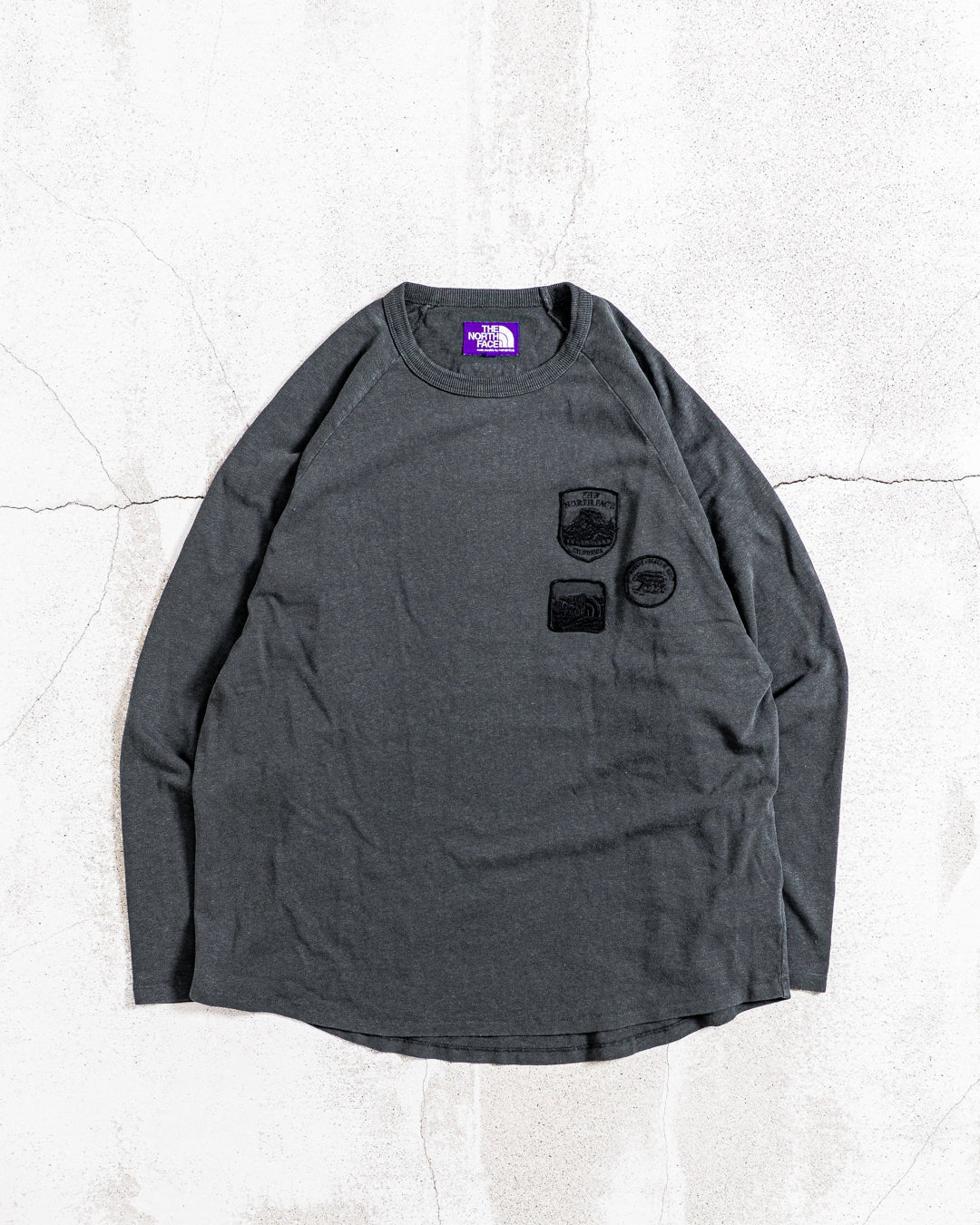 THE NORTH FACE Purple Label Garment Dyed Field Baseball Tee