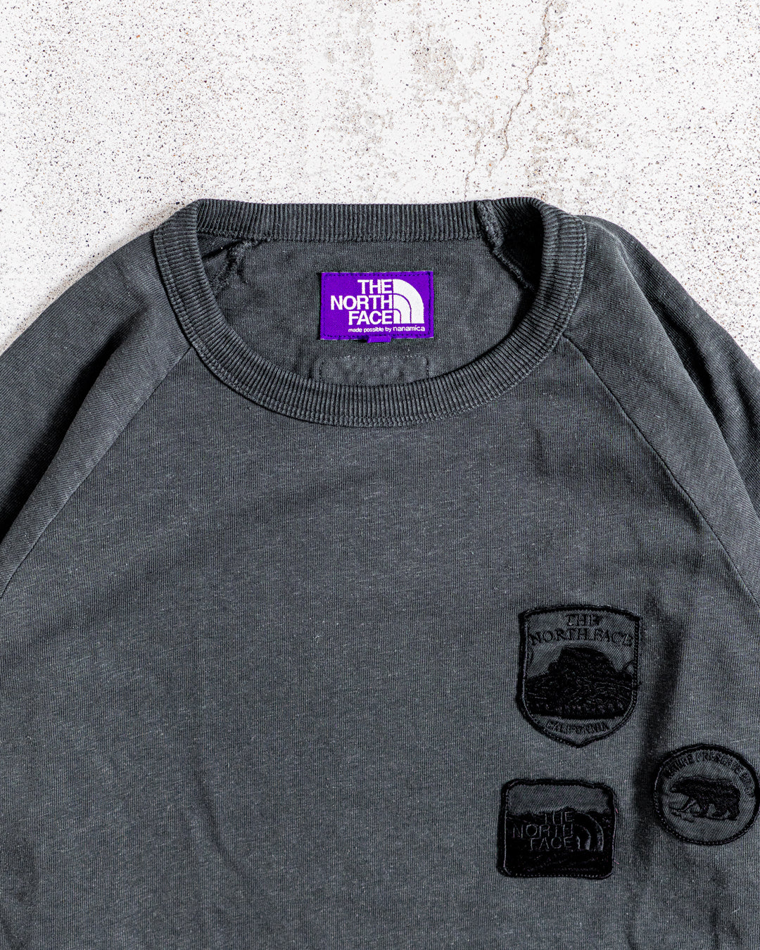 THE NORTH FACE Purple Label Garment Dyed Field Baseball Tee