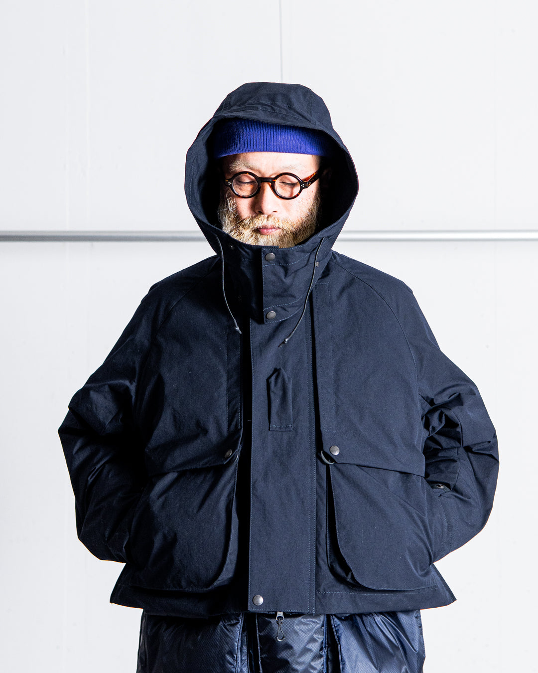 【1.31 sat 22:00 release】norbit × Café Mountain 2-in-1 Down Layered Jacket