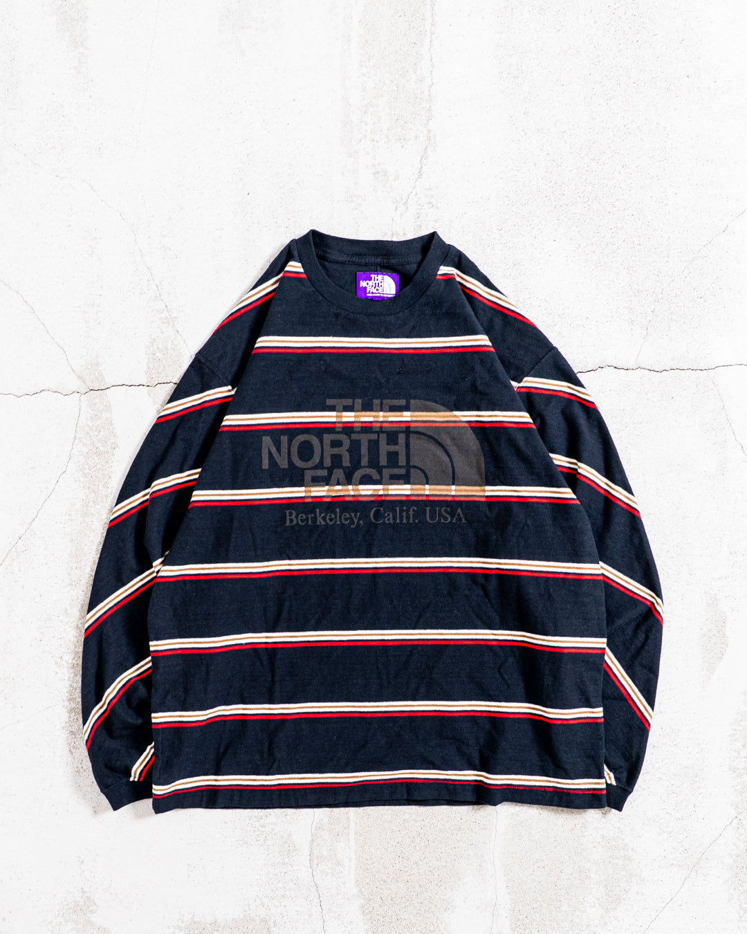 THE NORTH FACE Purple Label Field Long Sleeve Striped Tee