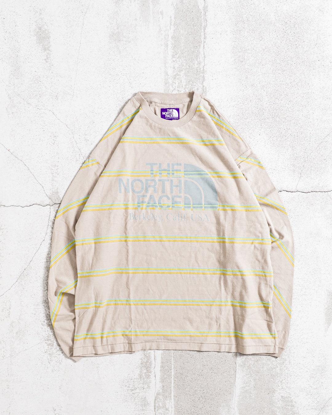 THE NORTH FACE Purple Label Field Long Sleeve Striped Tee