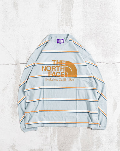 THE NORTH FACE Purple Label Field Long Sleeve Striped Tee