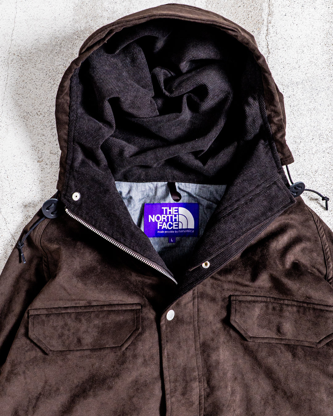 THE NORTH FACE Purple Label Synthetic Leather Mountain Parka