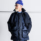 【1.31 sat 22:00 release】norbit × Café Mountain 2-in-1 Down Layered Jacket