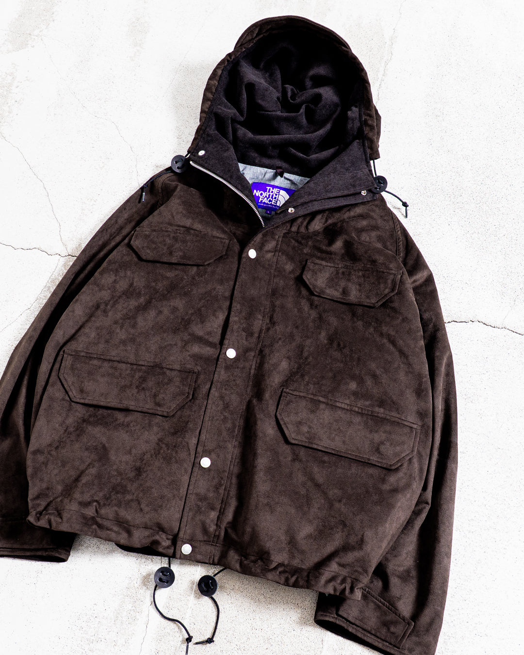 THE NORTH FACE Purple Label Synthetic Leather Mountain Parka